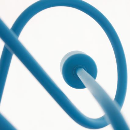 Світлодіодна дитяча накладна люстра OXFORD 3xE27/15W/230V синя