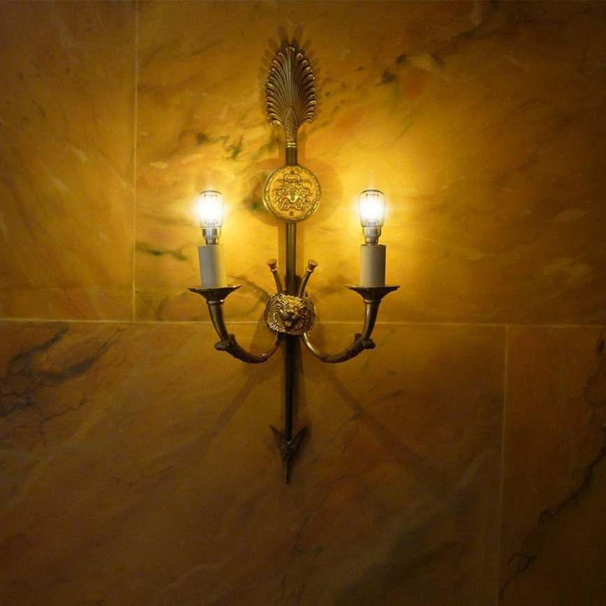 Світлодіодна філаментна лампа ST26, цоколь E14, 2 Вт, 230 В, 4000 К