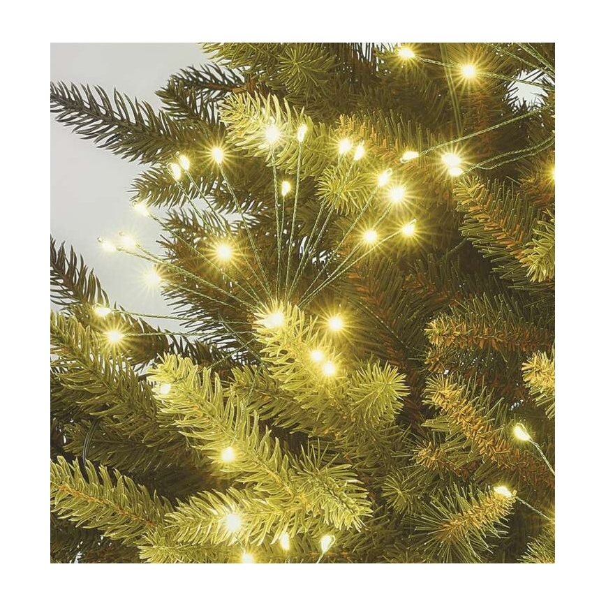 Світлодіодна гірлянда 300xLED 5,2+3 m тепле біле світло