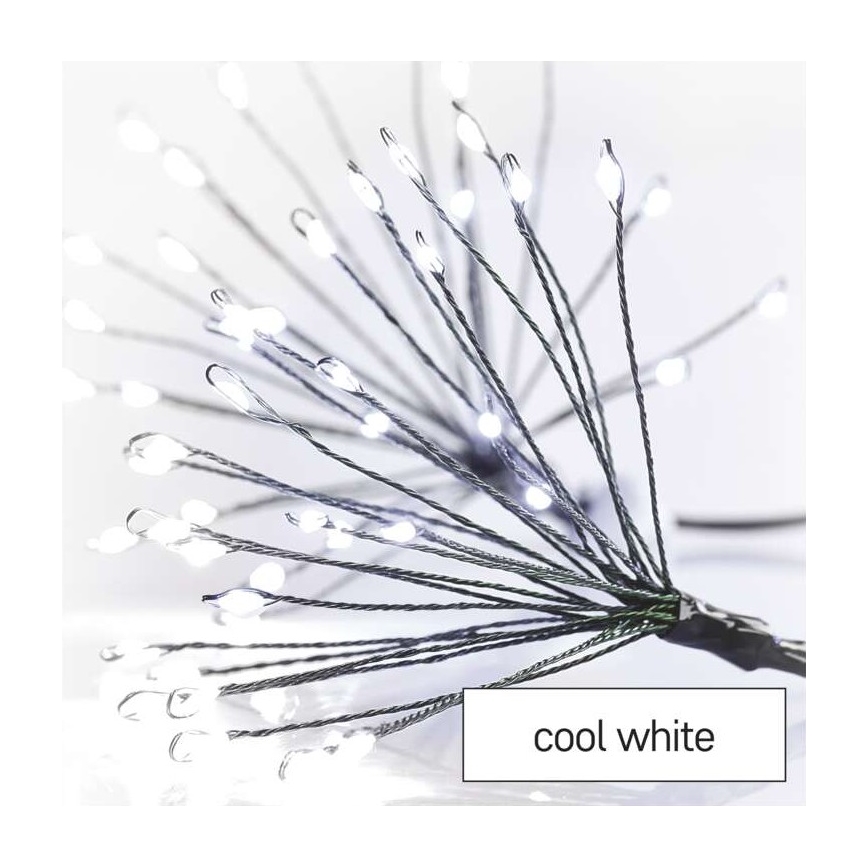 Світлодіодна гірлянда 300xLED/8,2m холодне біле світло