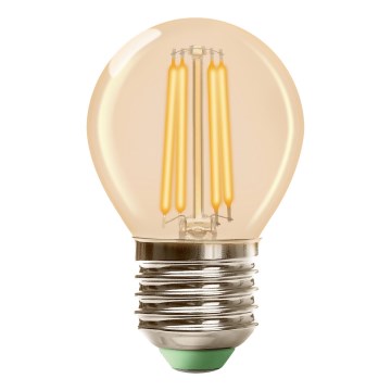 Світлодіодна лампа CLASSIC AMBER G45 E27/6,5W/230V 2200K - Brilagi