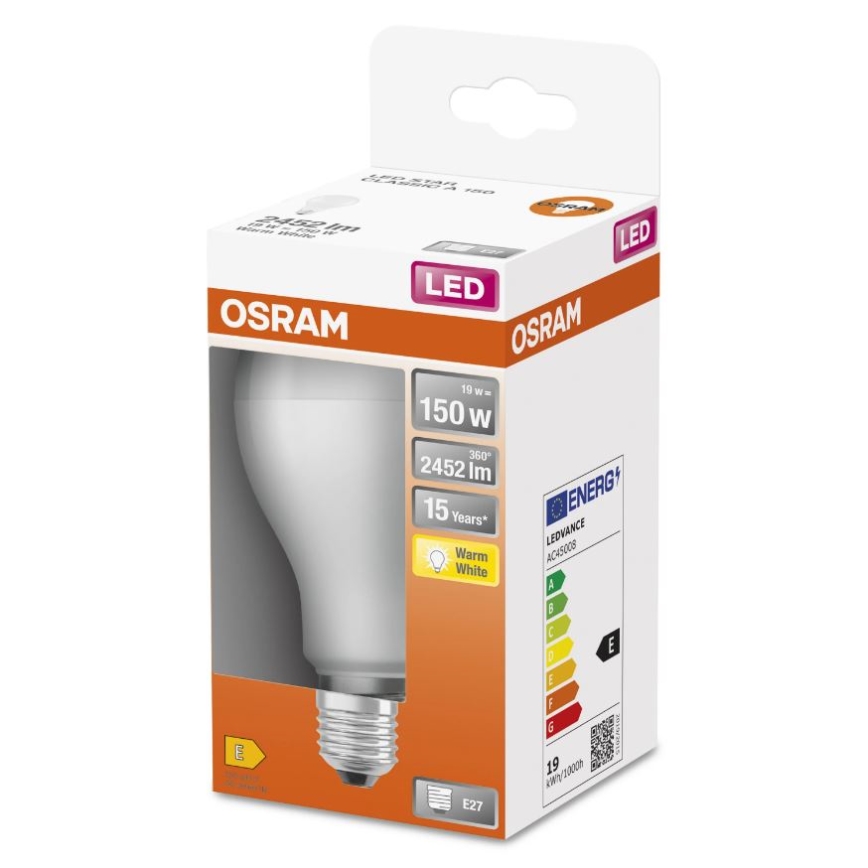 Світлодіодна лампа E27/19W/230V 2700K - Osram