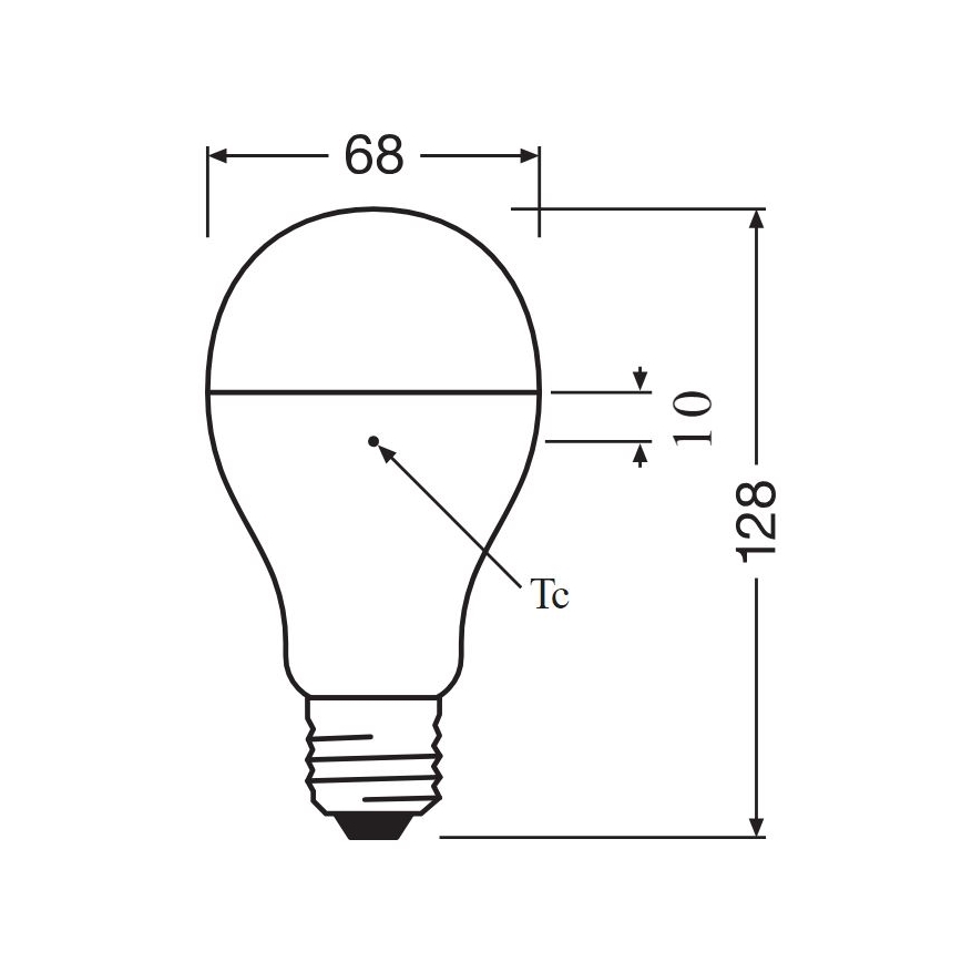 Світлодіодна лампа E27/19W/230V 2700K - Osram