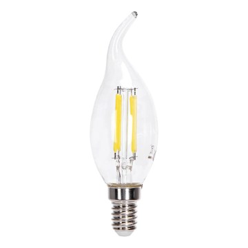 Світлодіодна лампа FILAMENT C35 E14/4W/230V 6500K - Aigostar