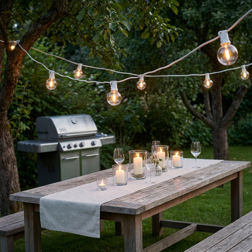 Світлодіодна лампа G40 E12/0,6W/24V 3000K - Brilagi