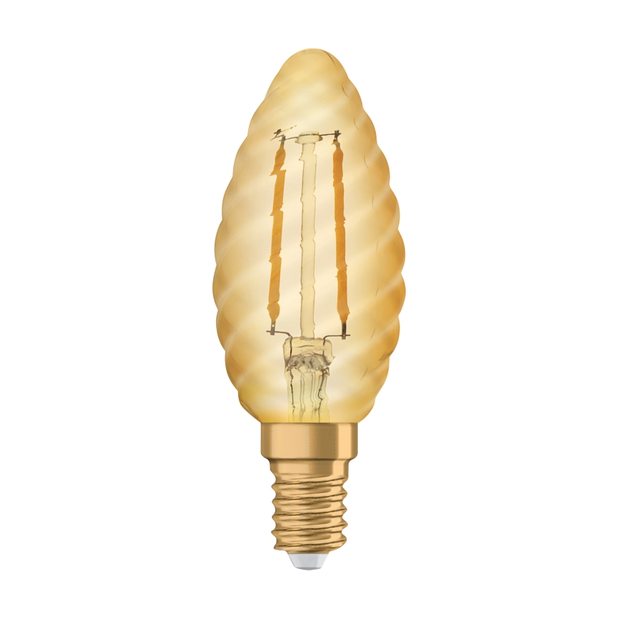 Світлодіодна лампа VINTAGE FILAMENT E14, 2,5 Вт, 230 В, 2400 К — Osram