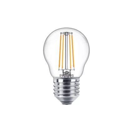 Світлодіодна лампа VINTAGE Philips P45 E27/4,3 Вт/230 В 2700 К