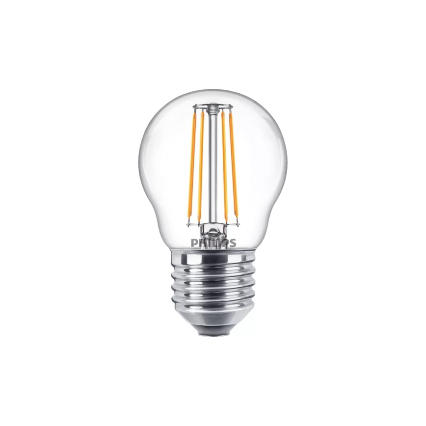 Світлодіодна лампа VINTAGE Philips P45 E27/4,3 Вт/230 В 2700 К