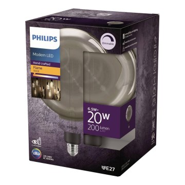 Світлодіодна лампа з можливістю затемнення FILAMENT G200 E27/6,5W/230V 1800K