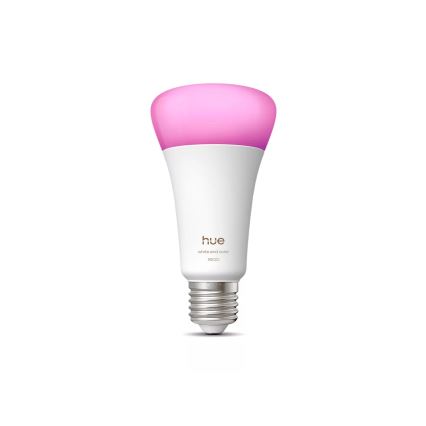 Світлодіодна лампа з регулюванням яскравості Philips Hue WHITE AND COLOR AMBIANCE E27/11,8W/230V 1000-20000K