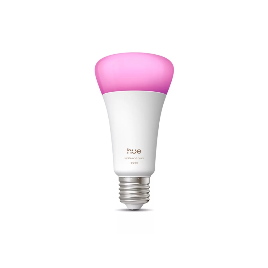 Світлодіодна лампа з регулюванням яскравості Philips Hue WHITE AND COLOR AMBIANCE E27/11,8W/230V 1000-20000K