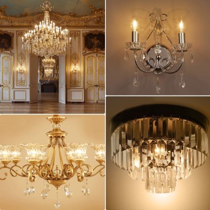 Світлодіодна лампочка C35 E14/4W/230V 2200K - Aigostar