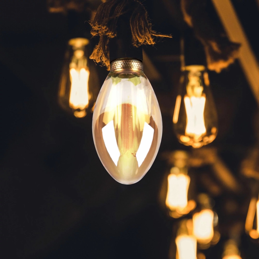 Світлодіодна лампочка DECO VINTAGE B75 E27/4W/230V 1800K