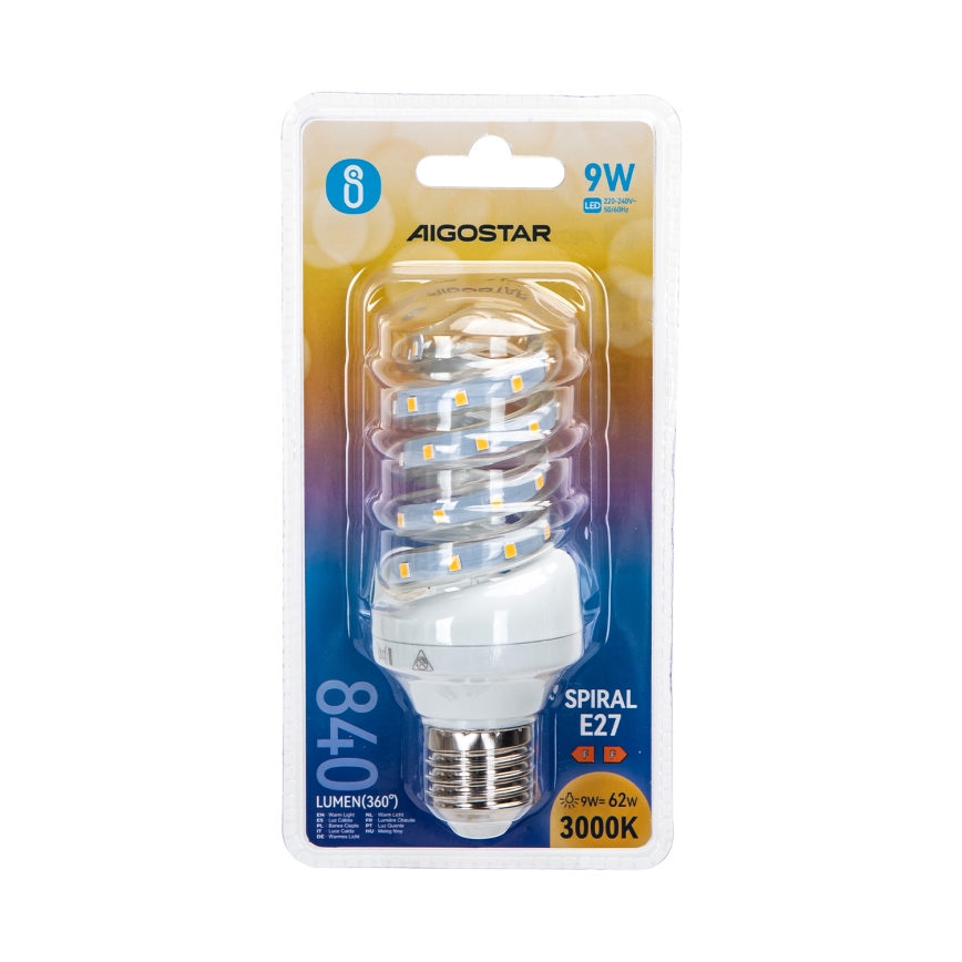 Світлодіодна лампочка E14/9W/230V 6500K - Aigostar