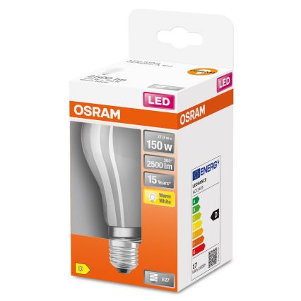 Світлодіодна лампочка E27/17W/230V 2700K - Osram