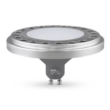 Світлодіодна лампочка ECOLINE AR111 GU10/12W/230V 4000K 120° срібний - Brilagi
