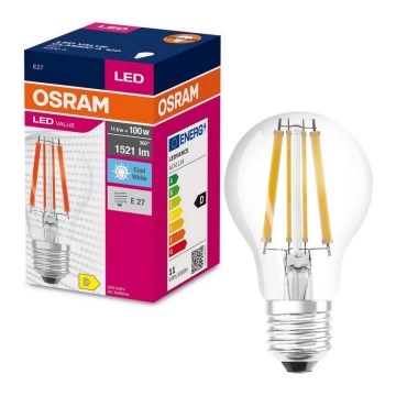 Світлодіодна лампочка FILAMENT A100 E27/11W/230V 4000K - Osram