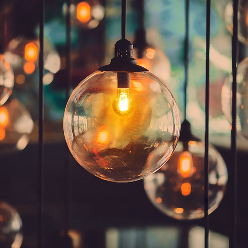 Світлодіодна лампочка FILAMENT A60 E27/8W/230V 2700K - Aigostar