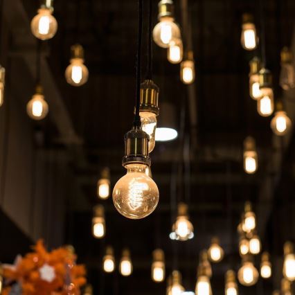 Світлодіодна лампочка FILAMENT G125 E27/6W/230V 1800K