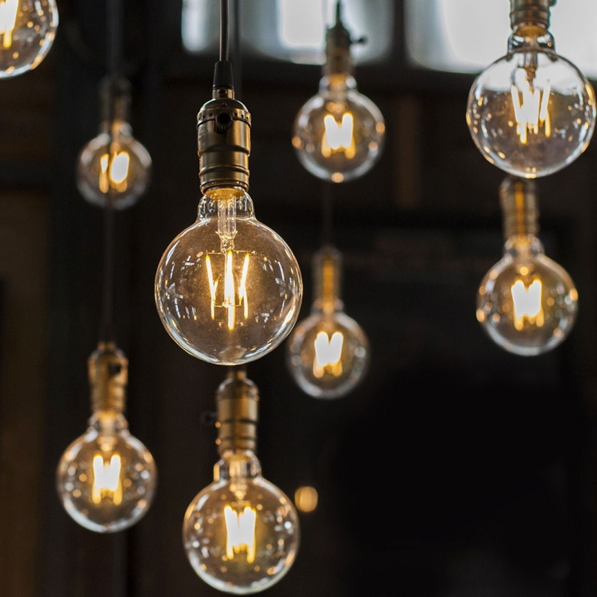 Світлодіодна лампочка FILAMENT G125 E27/6W/230V 3000K