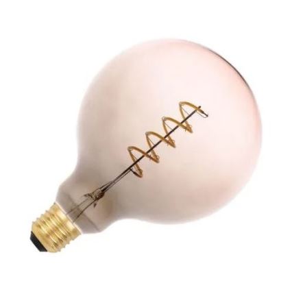 Світлодіодна лампочка FILAMENT SPIRAL G125 E27/4W/230V 2000K сірий/рожевий
