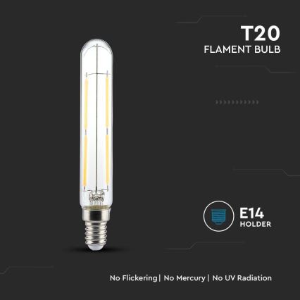 Світлодіодна лампочка FILAMENT T20 E14/4W/230V 3000K