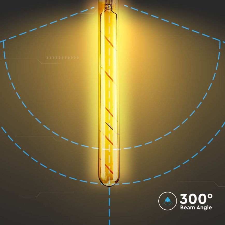 Світлодіодна лампочка FILAMENT T30 E27/5W/230V 2200K