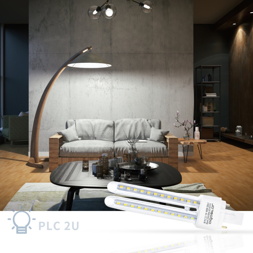 Світлодіодна лампочка G24D-3/11W/230V 6500K - Aigostar