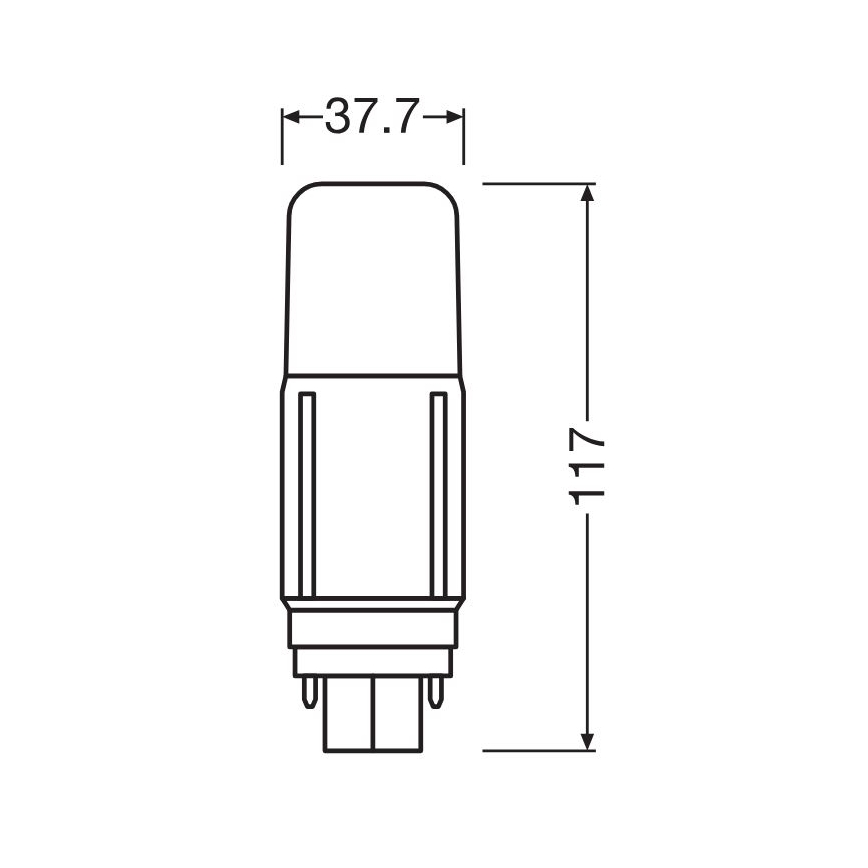 Світлодіодна лампочка G24d/7,5W/230V 4000K - Osram