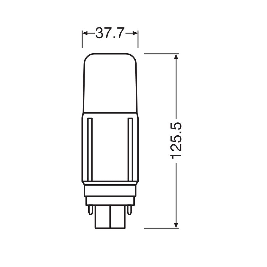 Світлодіодна лампочка G24d/9,5W/230V 3000K - Osram