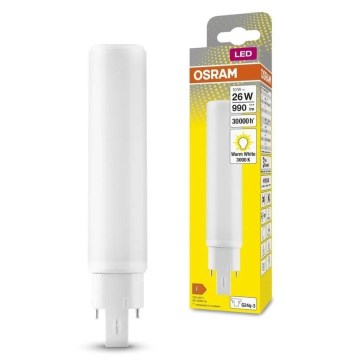 Світлодіодна лампочка G24q-3/10W/230V 3000K - Osram