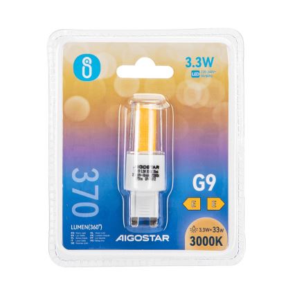 Світлодіодна лампочка G9/3,3W/230V 3000K - Aigostar