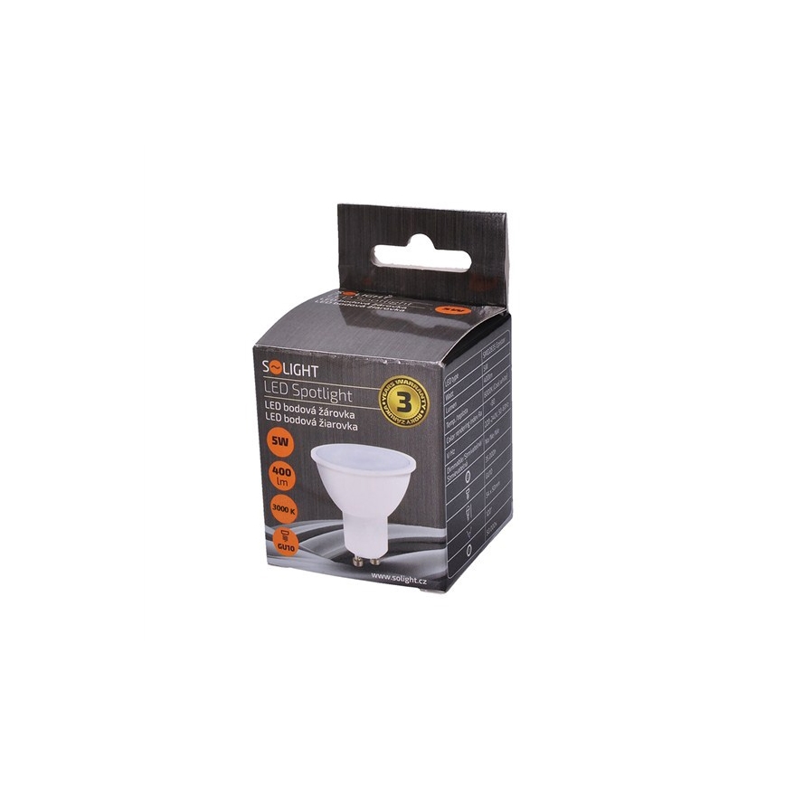 Світлодіодна лампочка GU10/5W/230V 3000K