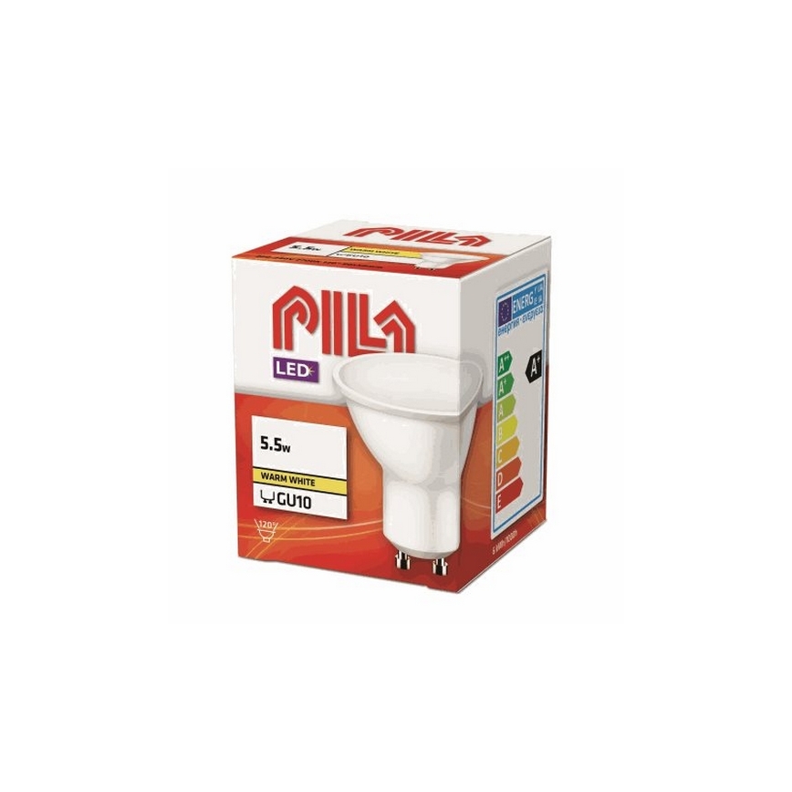 Світлодіодна лампочка Philips Pila GU10/5,5W/230V 2700K