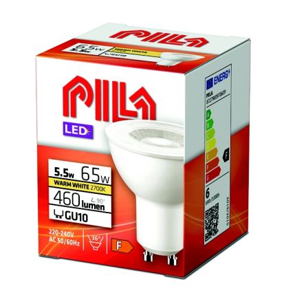 Світлодіодна лампочка Philips Pila PAR16 GU10/5,5W/230V 2700K