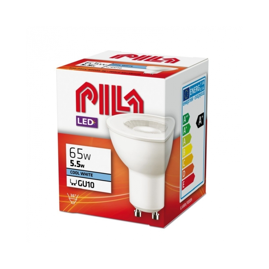 Світлодіодна лампочка Philips Pila PAR16 GU10/5,5W/230V 4000K