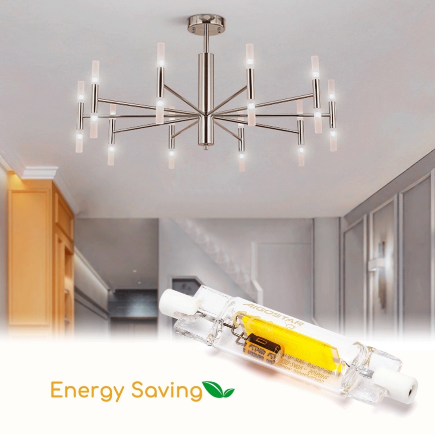 Світлодіодна лампочка R7s/4,5W/230V 6500K 78 мм - Aigostar