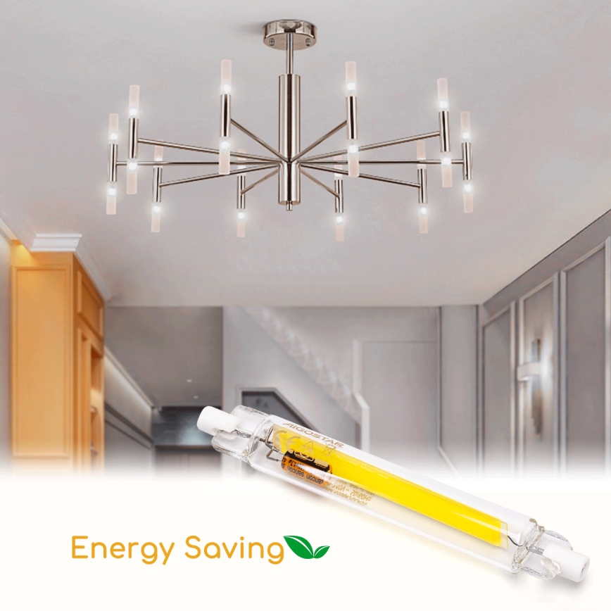 Світлодіодна лампочка R7s/9W/230V 6500K - Aigostar