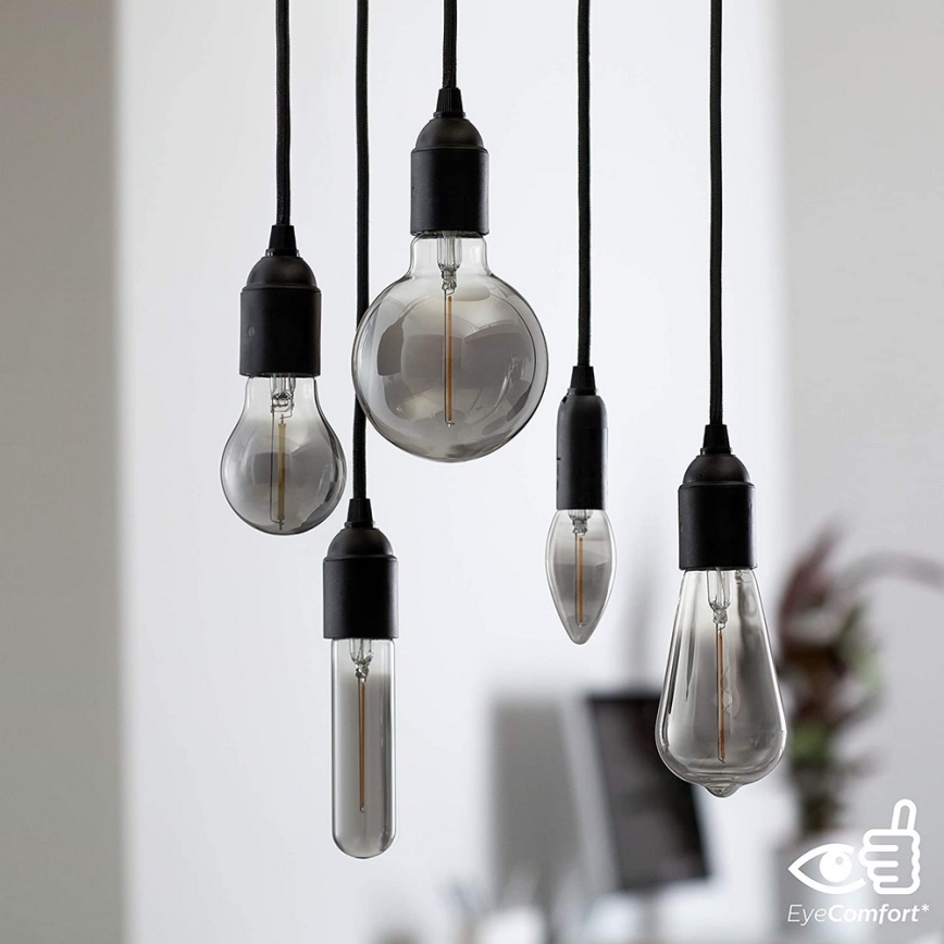 Світлодіодна лампочка SMOKY VINTAGE Philips ST64 E27/2,3W/230V 2700K