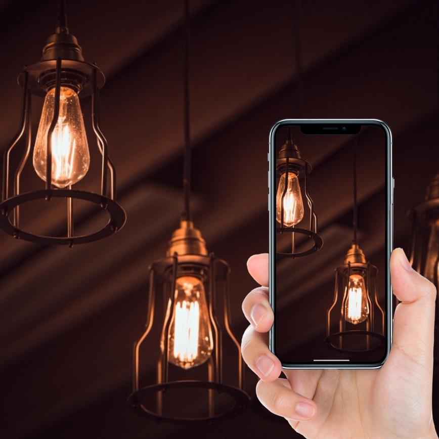 Світлодіодна лампочка ST64 E27/4W/230V 2200K - Aigostar