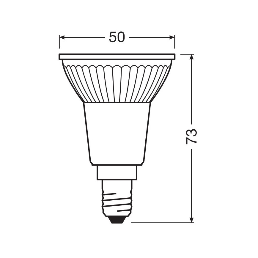 Світлодіодна лампочка STAR PAR16 E14/4,5W/230V 2700K - Osram