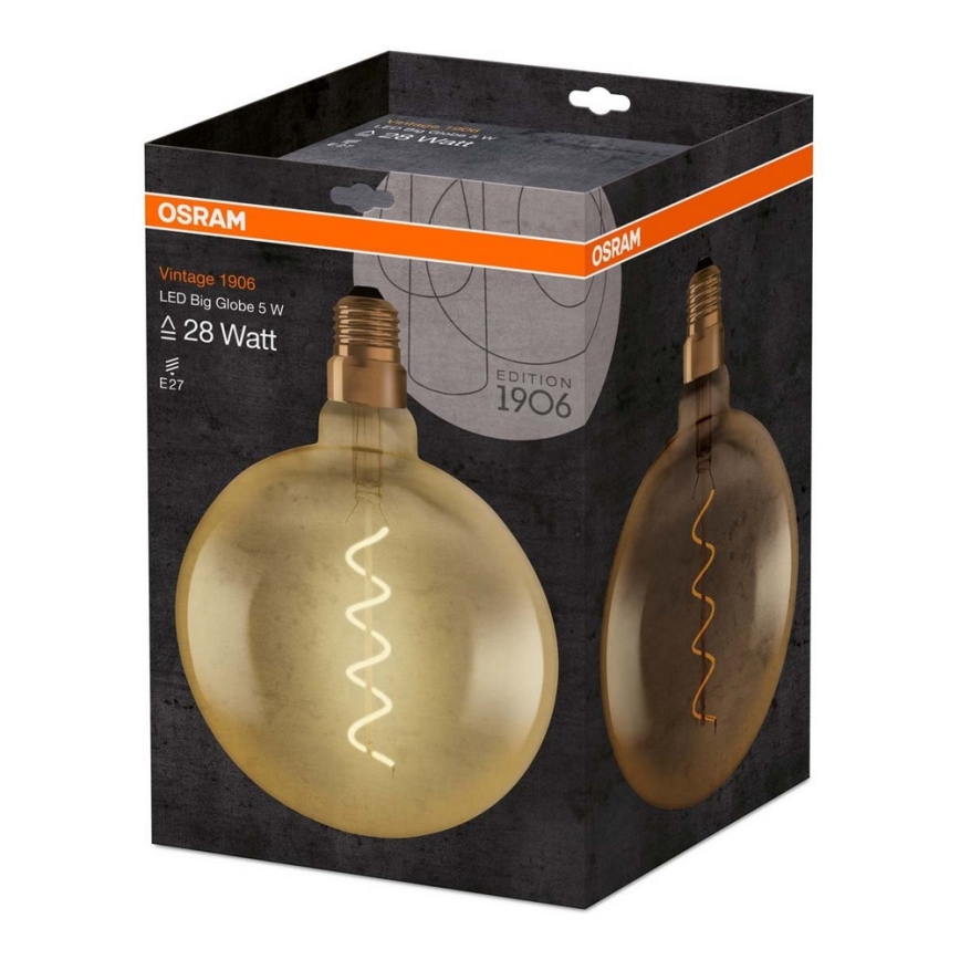 Світлодіодна лампочка VINTAGE E27/5W/230V - Osram
