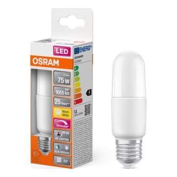 Світлодіодна лампочка з регулюванням яскравості E27/11W/230V 2700K CRI 90 - Osram