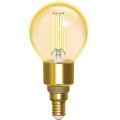 Світлодіодна лампочка з регулюванням яскравості FILAMENT G45 E14/4,5W/230V 2700-6500K Wi-Fi - Aigostar