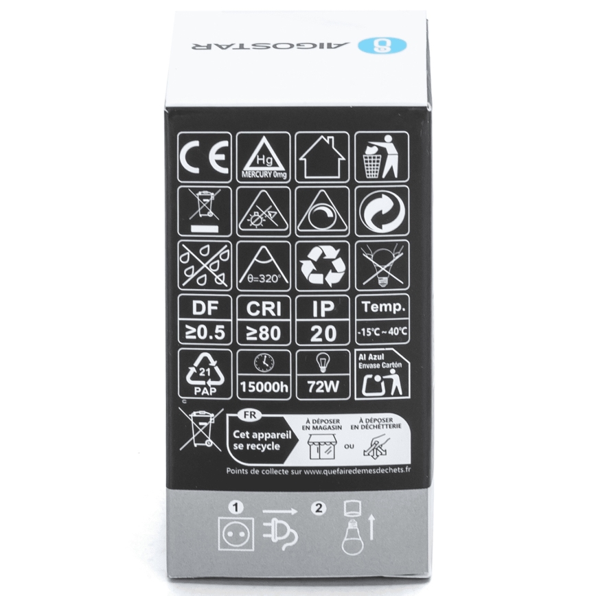 Світлодіодна лампочка з регулюванням яскравості R7s/8W/230V 6500K - Aigostar