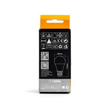 Світлодіодна лампочка A60 E27/21W/230V 3000K - Aigostar
