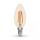 Світлодіодна лампочка CLASIC AMBER C35 E14/5W/230V 2200K -  Brilagi