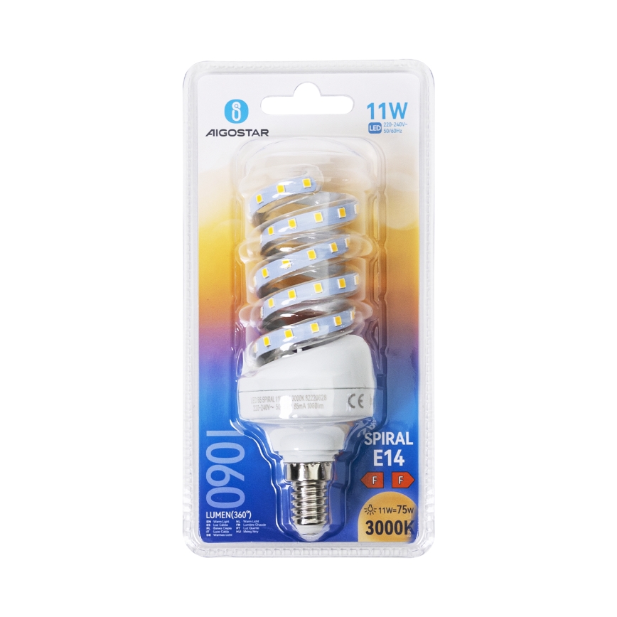 Світлодіодна лампочка E14/11W/230V 3000K - Aigostar