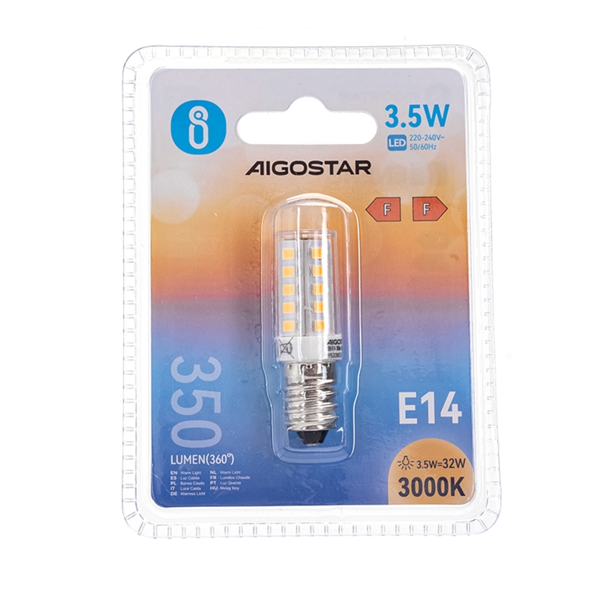 Світлодіодна лампочка E14/3,5W/230V 3000K - Aigostar