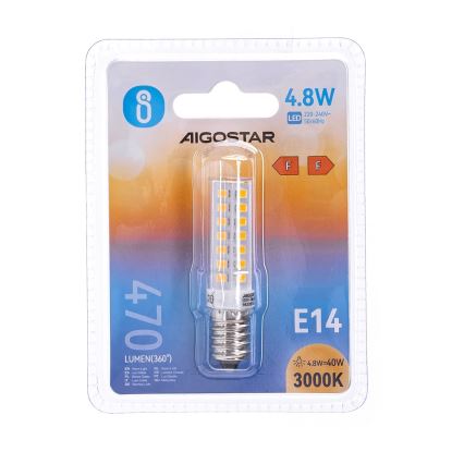Світлодіодна лампочка E14/4,8W/230V 3000K - Aigostar